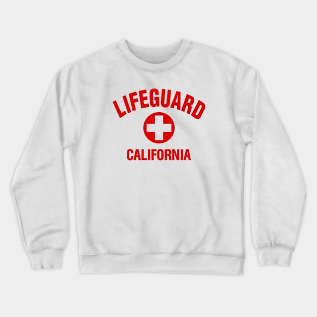 Lifeguard California Crewneck Sweatshirt by parashop